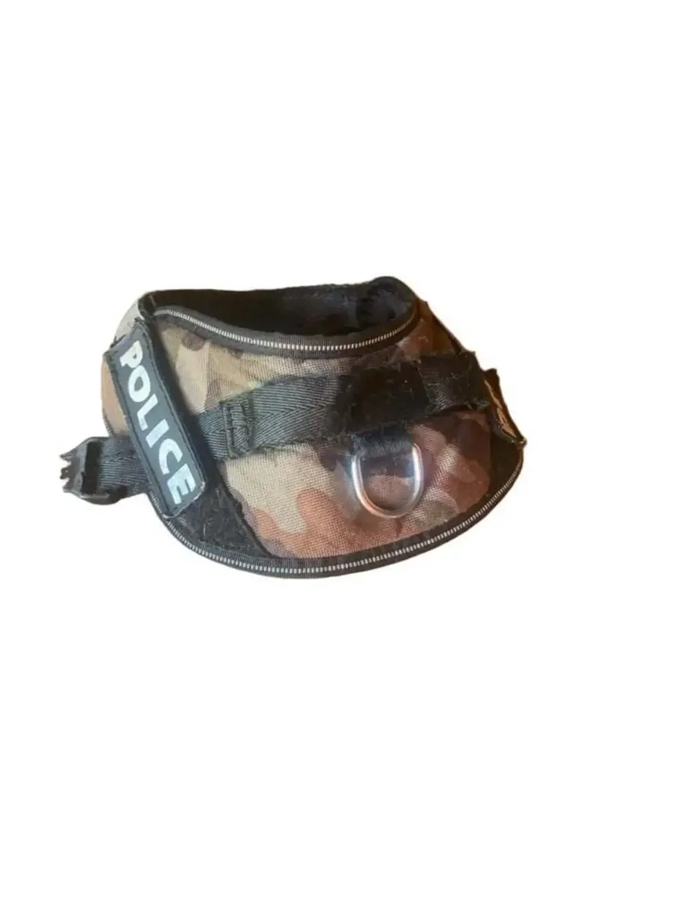 Smart Pups Police K9 Army Print Dog Vest Harness with Reflective Trim and Handle